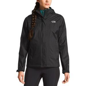 The North Face Resolve 2 Jacket Black Mens Large Waterproof Hooded Rain Shell